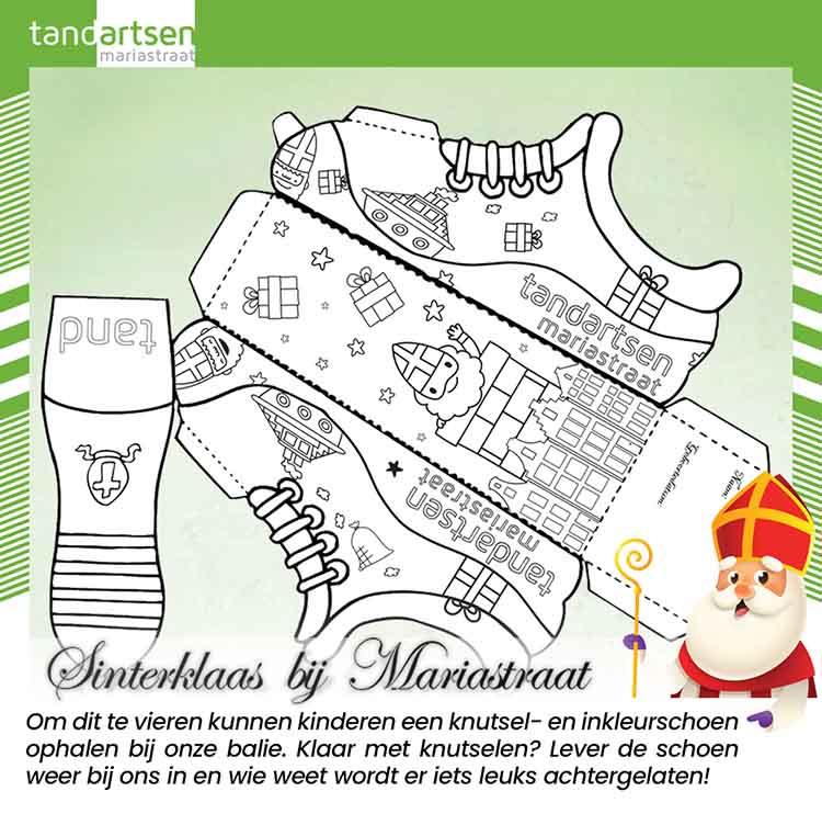tandartsen mariastraat sinterklaas mededeling