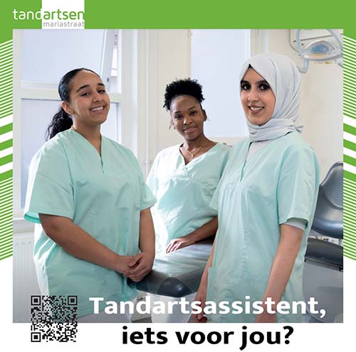 tandartsen mariastraat mededelingen tandartsassitent