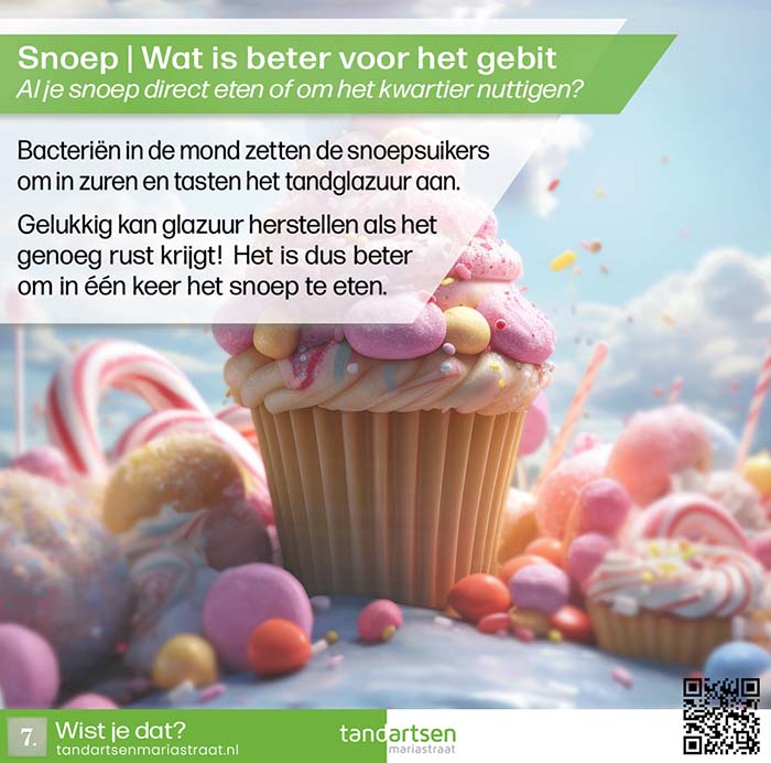 snoep effect op het gebit